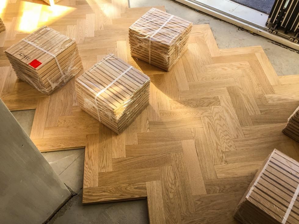 Installation d'un parquet Installation d'un parquet