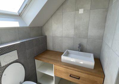 Rénovation d’un WC visiteur, d’une salle de douche et d’une salle de bain